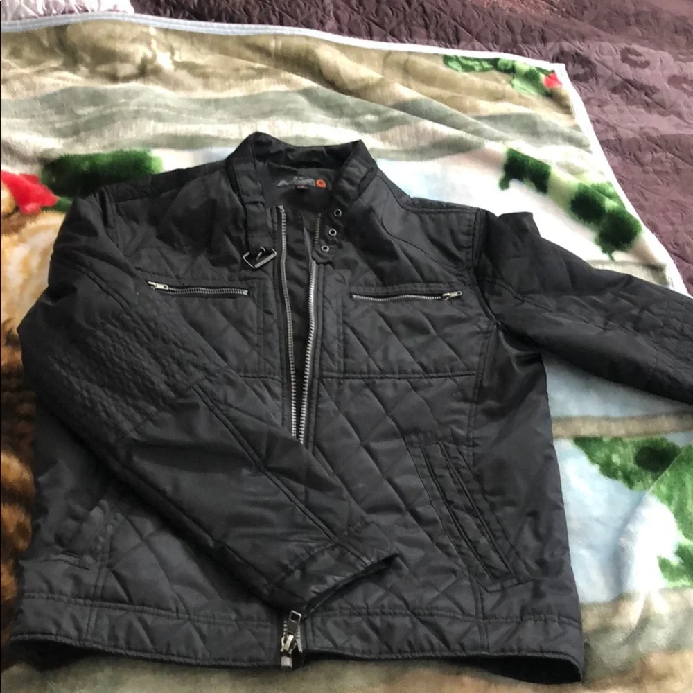G by Guess Black Lightweight Jacket with Matte Finish - Picture 3 of 10